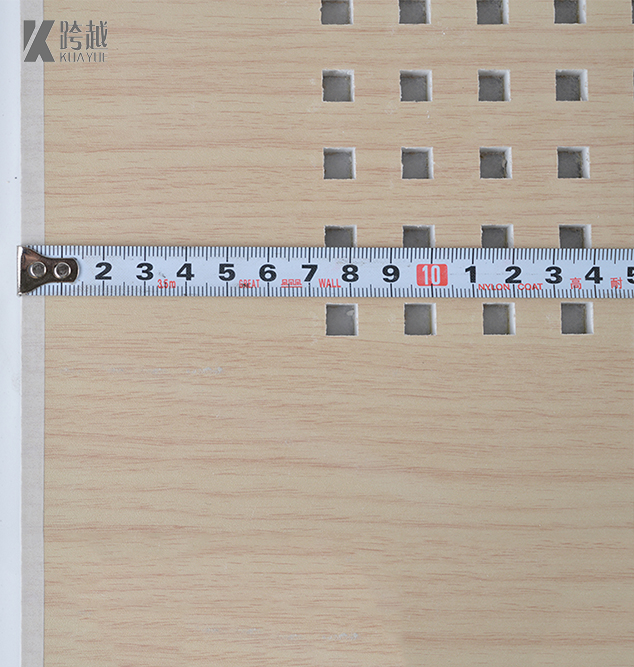 Acoustic gypsum board