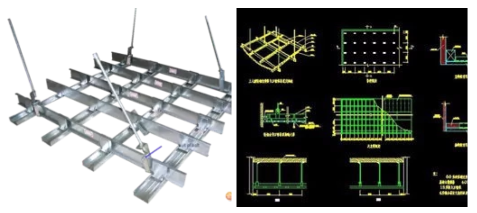 T grid suspension ceiling supplier
